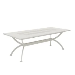 Tavolo da Esterno Allungabile Fino a 320 cm in Acciaio Zincato Made in Italy -Pearl