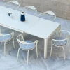Tavolo da Esterno Allungabile a 250 cm in Metallo Made in Italy - Beverly
