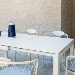 Tavolo da Esterno Allungabile a 250 cm in Metallo Made in Italy - Beverly