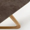Tavolo da Esterno con Base in Legno e Piano in Ceramica Pulpis Brown - Infinity