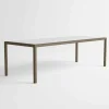 Tavolo da Esterno in Alluminio di Design Moderno per Giardino - Mississippi2