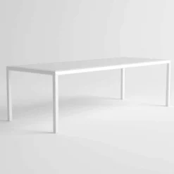 Tavolo da Esterno in Alluminio di Design Moderno per Giardino - Mississippi2