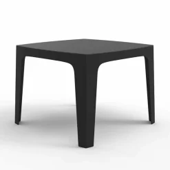 Tavolo da esterno quadrato Solid by Vondom in polipropilene, di design, 4 pezzi
