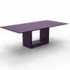 Tavolo da esterno 200x100 cm Vela by Vondom, in resina di polietilene