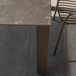 Tavolo da Giardino in HPL con Struttura in Alluminio Made in Italy - Carl
