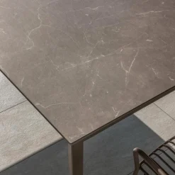 Tavolo da Giardino in HPL con Struttura in Alluminio Made in Italy - Carl
