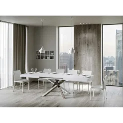 Tavolo da Pranzo Allungabile Fino a 440 cm di Design Made in Italy - Rally