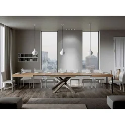 Tavolo da Pranzo Allungabile Fino a 440 cm di Design Made in Italy - Rally