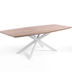 Tavolo da Pranzo Allungabile in Metallo e MDF - Iridio