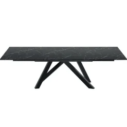 Tavolo da Pranzo Allungabile Fino a 278 cm in Laminam Made in Italy - Settimmio