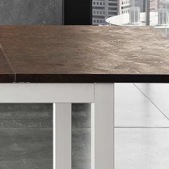 Tavolo da Pranzo Allungabile a 180 cm in Metallo Made in Italy - Beatrise