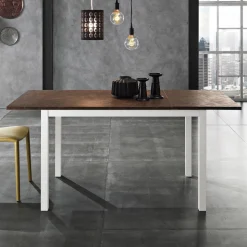 Tavolo da Pranzo Allungabile a 180 cm in Metallo Made in Italy - Beatrise