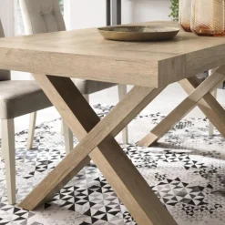 Tavolo da Pranzo Allungabile a 260 cm Effetto Legno Made in Italy - Lenova