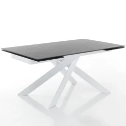 Tavolo da Pranzo Allungabile a 240 cm in Ceramica e Acciaio - Sollievo