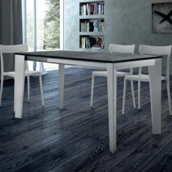 Tavolo da Pranzo Allungabile fino a 310 cm in Melaminico Made in Italy – Settanta