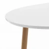 Tavolo da Pranzo Allungabile Fino a 220 cm in Mdf Bianco Opaco - Toledo