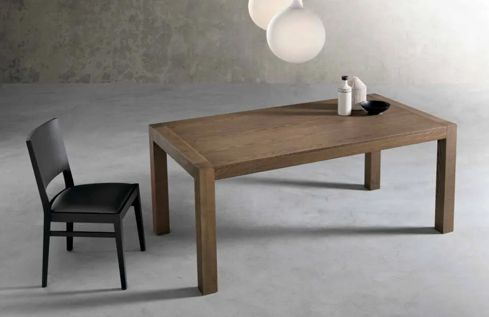 Tavolo da Pranzo Allungabile Moderno in Legno Frassino – Parre