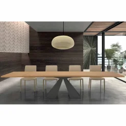 Tavolo da Pranzo Allungabile a 300 cm in Laminato HPL Made in Italy - Dalmata