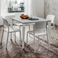 Tavolo da Pranzo Allungabile Fino a 252 cm in Hpl Made in Italy - Efisto