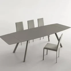 Tavolo da Pranzo Allungabile Fino a 280 cm in Fenix Made in Italy - Lingotto