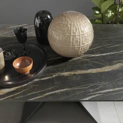Tavolo da Pranzo Allungabile Fino a 298 cm in Ceramica Made in Italy - Anaconda