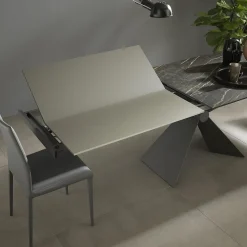 Tavolo da Pranzo Allungabile Fino a 298 cm in Ceramica Made in Italy - Anaconda