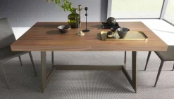 Tavolo da Pranzo Allungabile Fino a 160 cm in Legno Made in Italy - Eugenia