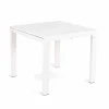 Tavolo da pranzo allungabile con piano in vetro - Teo