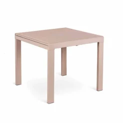 Tavolo da pranzo allungabile con piano in vetro - Teo
