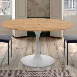 Tavolo da Pranzo Allungabile Fino a 170 cm in Legno Made in Italy - Dollars