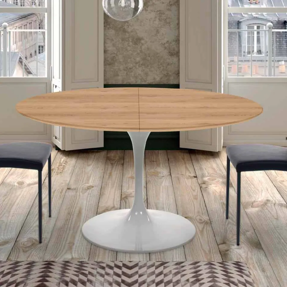 Tavolo da Pranzo Allungabile Fino a 170 cm in Laminato Made in Italy - Dollars