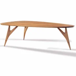 Tavolo da Pranzo, Artigianale, in Legno Massello di Noce Made in Italy - Nocino