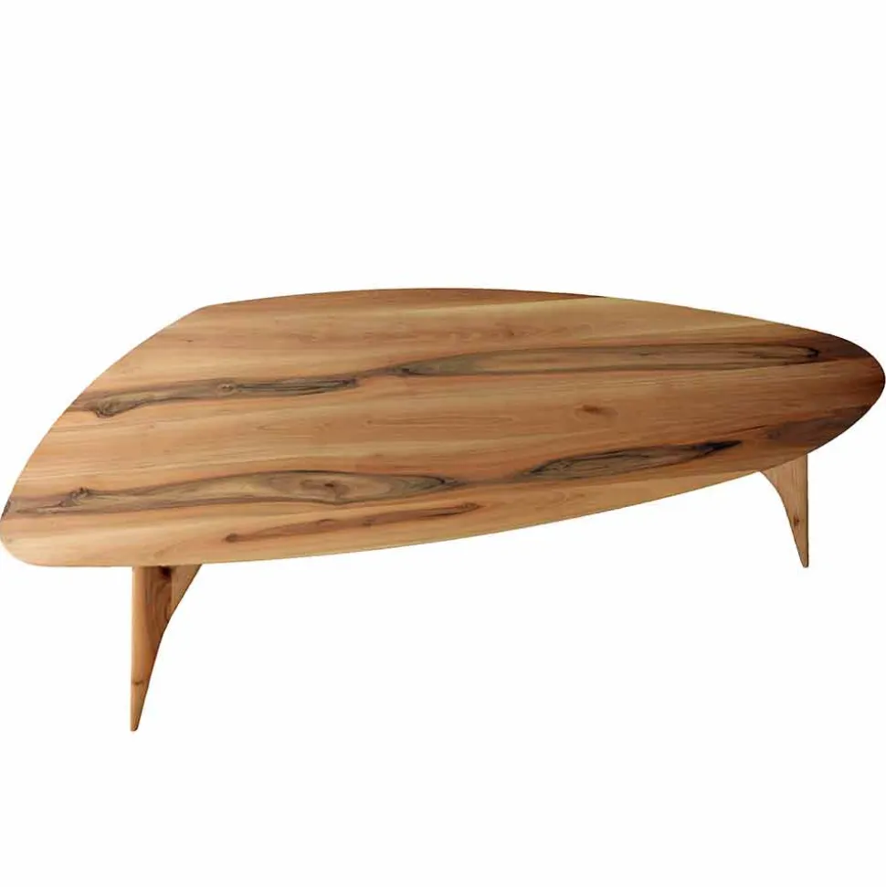 Tavolo da Pranzo, Artigianale, in Legno Massello di Noce Made in Italy - Nocino