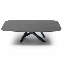 Tavolo da Pranzo con Piano a Botte in Laminato HPL Made in Italy - Settimmio