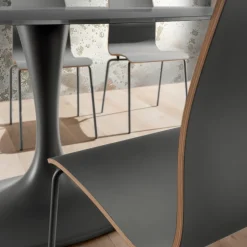 Tavolo da Pranzo con Piano in Vetro Laccato Made in Italy, di Qualità - Brontolo