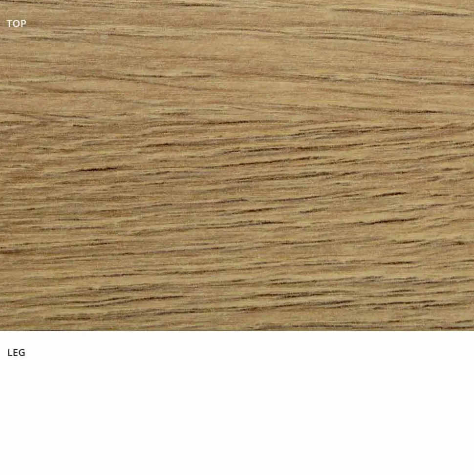 Tavolo da Pranzo con Piano Ovale in Laminato HPL Made in Italy - Dollars