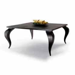 Tavolo da pranzo design di lusso in legno massello,made in Italy, Filo