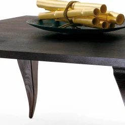 Tavolo da pranzo design di lusso in legno massello,made in Italy, Filo