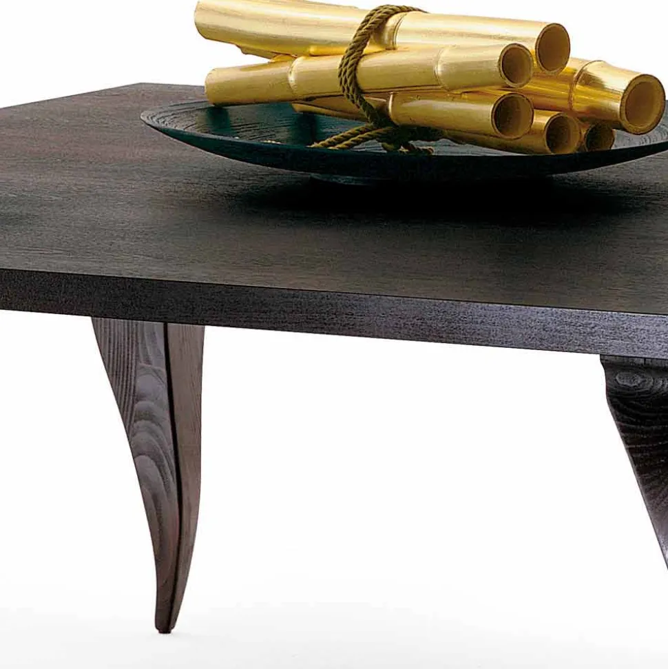 Tavolo da pranzo design di lusso in legno massello,made in Italy, Filo