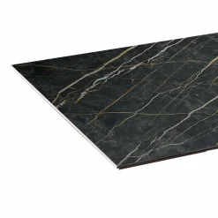 Tavolo da Pranzo in Ceramica e Base in Vetro Extrachiaro Made in Italy – Random
