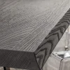 Tavolo da Pranzo in Legno e Alluminio Made in Italy, Pregiato - Lingotto