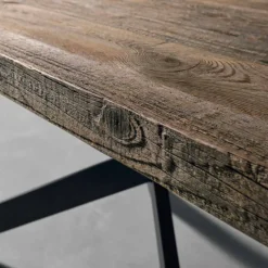 Tavolo Da Pranzo in Legno Massello Made in Italy - Oncino
