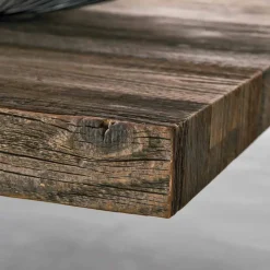 Tavolo Da Pranzo in Legno Massello Made in Italy - Oncino