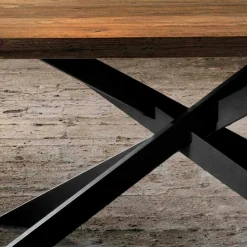 Tavolo Da Pranzo in Legno Massello Made in Italy - Oncino