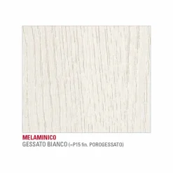 Tavolo da Pranzo in Melaminico e Metallo Verniciato Made in Italy - Remigio