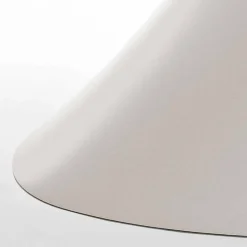 Tavolo da pranzo moderno bianco in MDF finitura rovere 100x200cm Clark