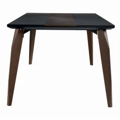 Tavolo da Pranzo Piano in Mdf con Inserto Superiore Made in Italy - Abisso