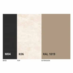 Tavolo da Pranzo Rotondo Allungabile in Ceramica Laminam Made in Italy - Lupetto