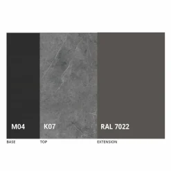 Tavolo da Pranzo Rotondo Allungabile in Ceramica Laminam Made in Italy - Lupetto