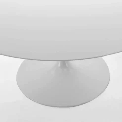 Tavolo da Pranzo Rotondo con Piano in Laminato Made in Italy – Dollars